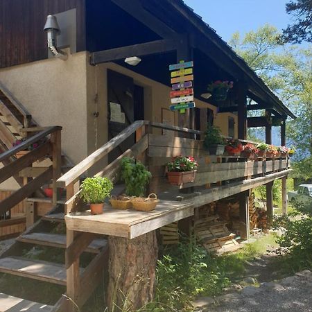 Hotel Les Pinees Chateauroux-les-Alpes Exterior foto