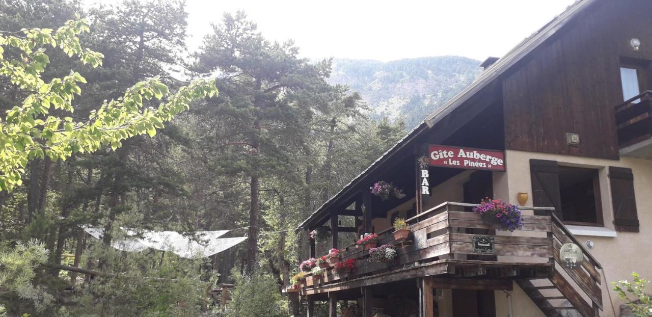 Hotel Les Pinees Chateauroux-les-Alpes Exterior foto