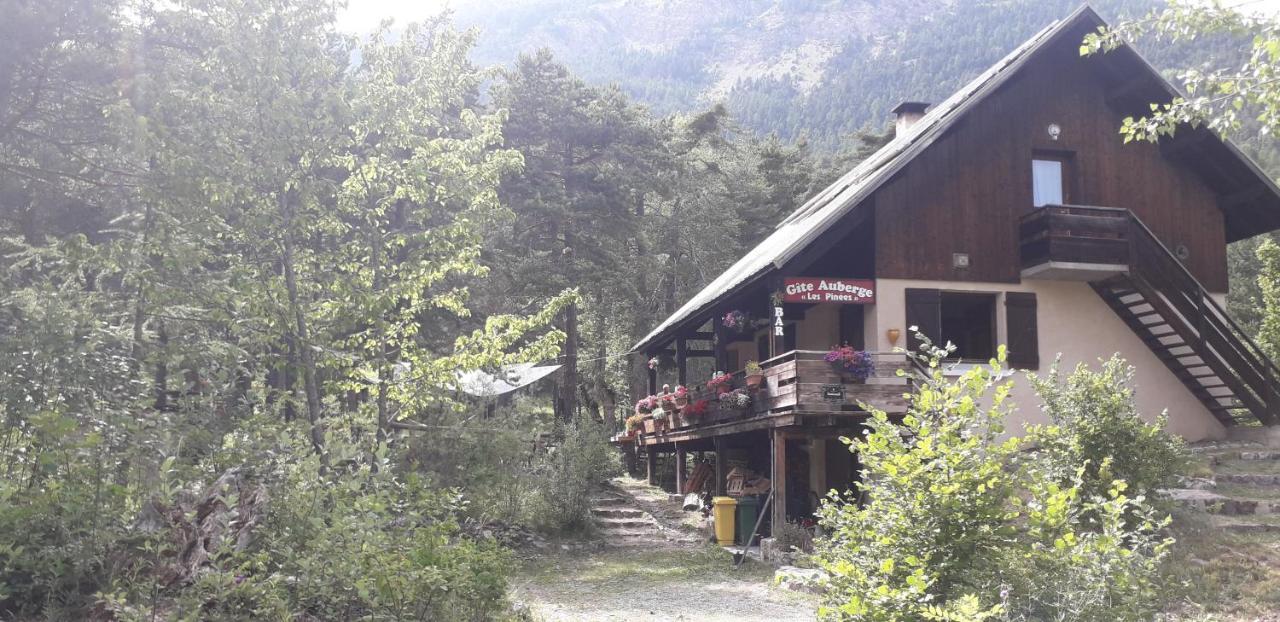 Hotel Les Pinees Chateauroux-les-Alpes Exterior foto